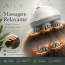 Massageador Elétrico para Couro Cabeludo Recarregável USB IPX7 | 5 Modos de Massagem 3D | AVLA Wellness - Produto Original