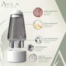 Aplicador de Óleo para Couro Cabeludo 6ml Portátil com Massageador de Silicone | AVLA Wellness - Produto Original