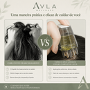 Aplicador de Óleo para Couro Cabeludo 6ml Portátil com Massageador de Silicone | AVLA Wellness - Produto Original