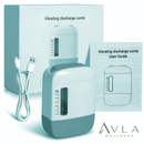 Pente Massageador Elétrico para Couro Cabeludo com Luz Vermelha, Vibração e Aplicador de Óleo Capilar 6ml | AVLA Wellness - Produto Original