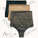Calcinha Cinta Modeladora Cintura Alta em Suplex com Compressão e Forro 100% Algodão | AVLA Wellness - Produto Original