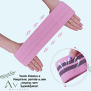 Kit 3 Faixas Elásticas Hip Bands em Tecido Premium para Treino de Glúteos, Pernas e Academia | AVLA Wellness - Produto Original