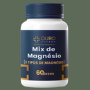 Mix Poderoso de Magnésio 3 TIPOS DE MAGNÉSIO Treonato + Bisglicinato + Malato 30 ou 60 Doses