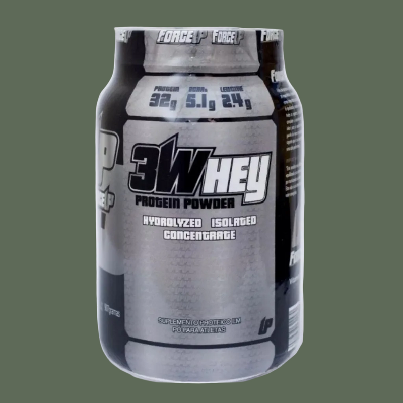 Whey Protein 3w Isolado 907g Force Up Com 32g Proteina Top Sabor